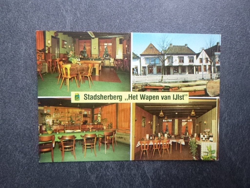 IJlst, stadsherberg Het Wapen van IJlst, interieur, Verzenden, 1980 tot heden, Ongelopen, Noord-Holland