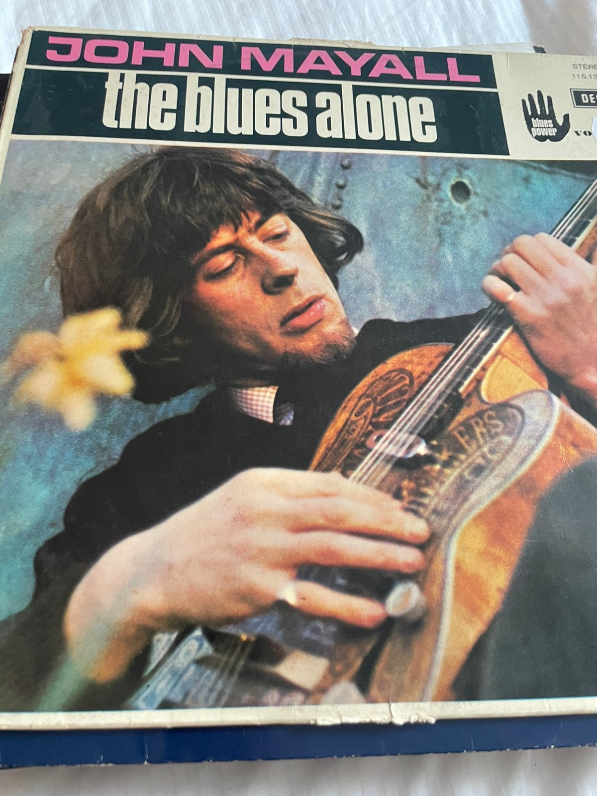 Lp john mayall the blues alone decca, Ophalen of Verzenden, Zo goed als nieuw, 12 inch, Poprock