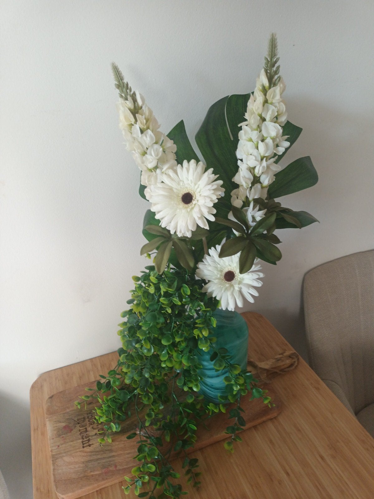 kunstof bloemen, Ophalen, Zo goed als nieuw