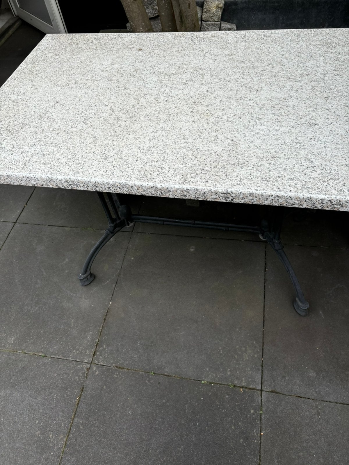 Terras tafel, Tuin en Terras, Ophalen of Verzenden, Zo goed als nieuw, Rechthoekig, Hout