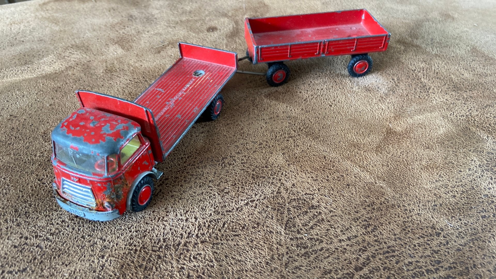 Kikkerdaf lion toys DAF, Ophalen of Verzenden, Gebruikt, Bus of Vrachtwagen, Lion Toys