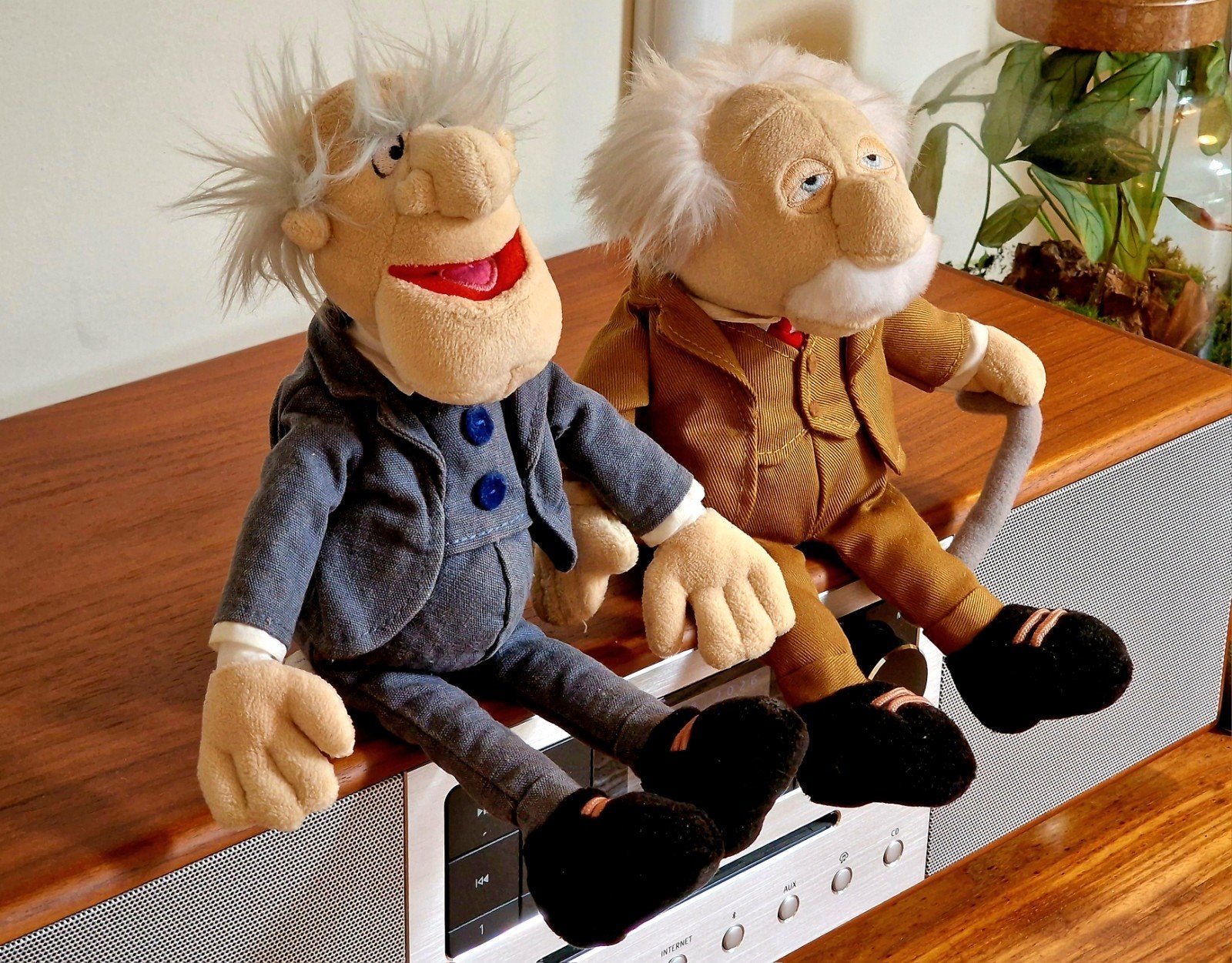 Waldorf en Statler poppen the Muppet Show Jim Henson Muppets, Verzamelen, Poppen, Ophalen of Verzenden, Gebruikt, Pop, Levensecht of Reborn