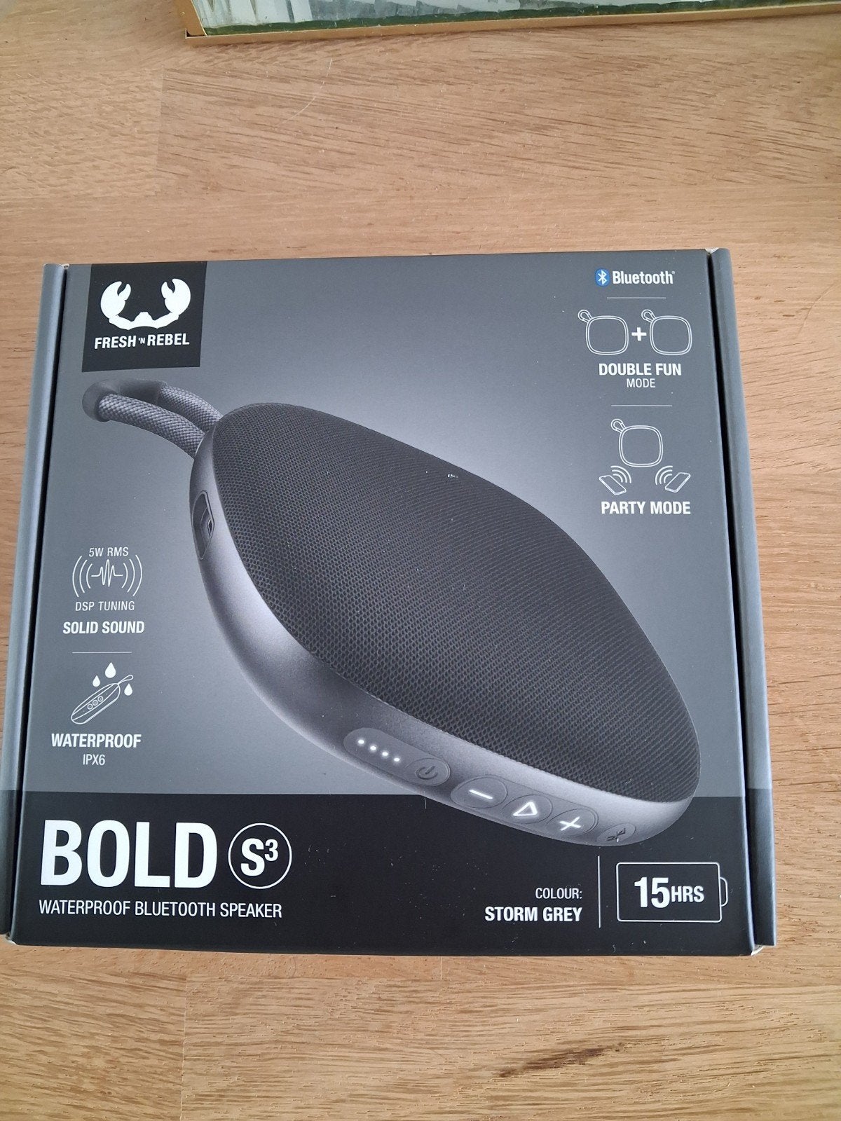 Fresh 'n Rebel Bold S3 Bluetooth Speaker NIEUW!, Ophalen of Verzenden