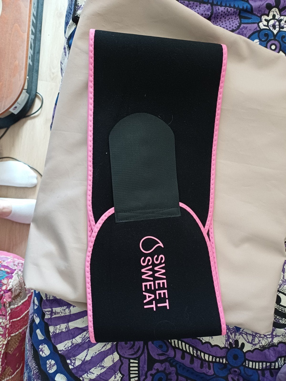 Sweet Sweat Zweetband Roze - Taille Trainer, Ophalen of Verzenden, Zo goed als nieuw, Buik, Overige typen