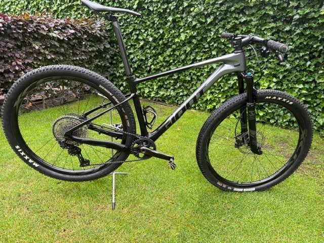 Giant XTC Adv - 29 lichte mountainbike + carbon wielen, Gebruikt, Hardtail, Heren, Schijfrem