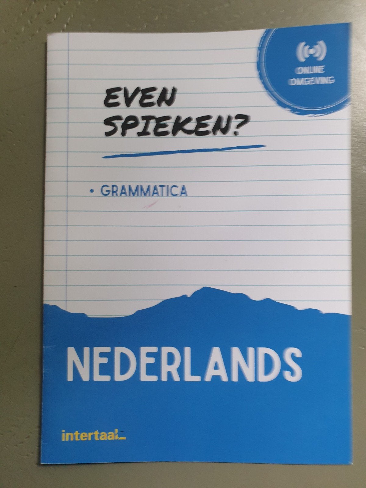 Even Spieken? Grammatica Nederlands - Intertaal, Non-fictie, Nederlands, Ophalen of Verzenden, Zo goed als nieuw