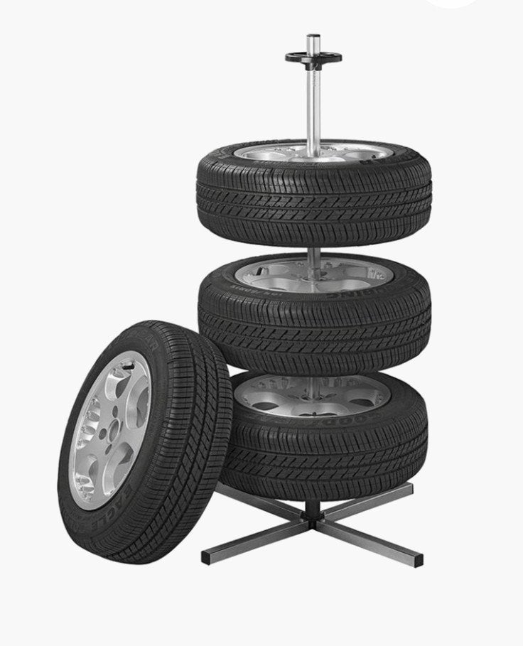 Bandenrek / Velgenboom voor opslag van autobanden, Auto diversen, Velgenbomen, Ophalen of Verzenden, Gebruikt