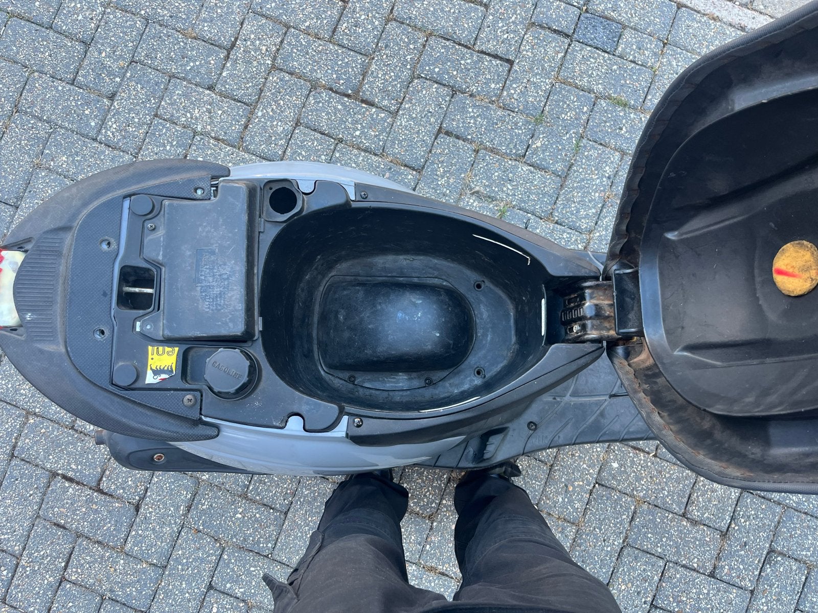 Piaggio Zip C25 Opknapper - Blauw Kenteken, Ophalen, Gebruikt, Benzine, Piaggio