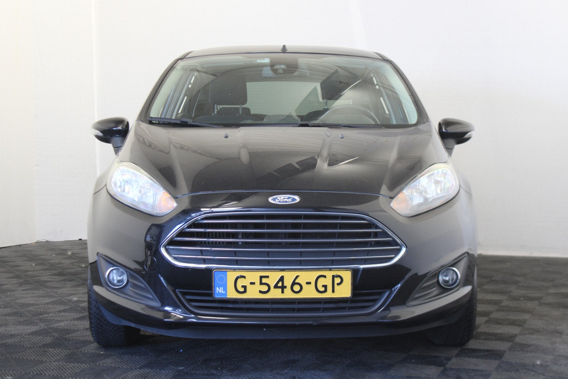 Ford Fiesta 1.0 EcoBoost Titanium (bj 2014), Voorwielaandrijving, Euro 5, Zwart, Bedrijf