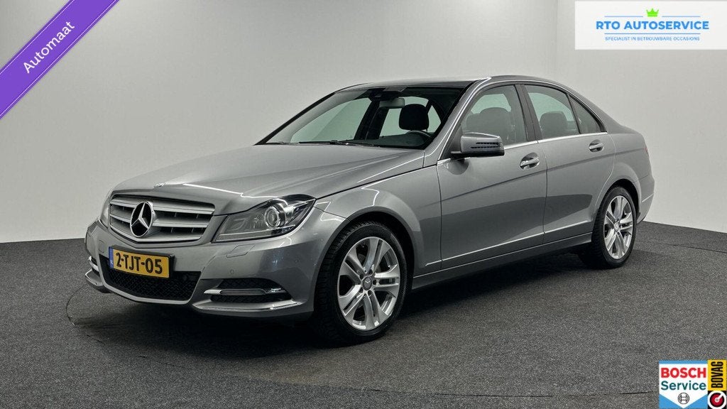 Mercedes C-klasse 180 Ambition Avantgarde NAVI CRUISE TREKHA, Auto's, Achterwielaandrijving, Met garantie (alle), Leder en Stof
