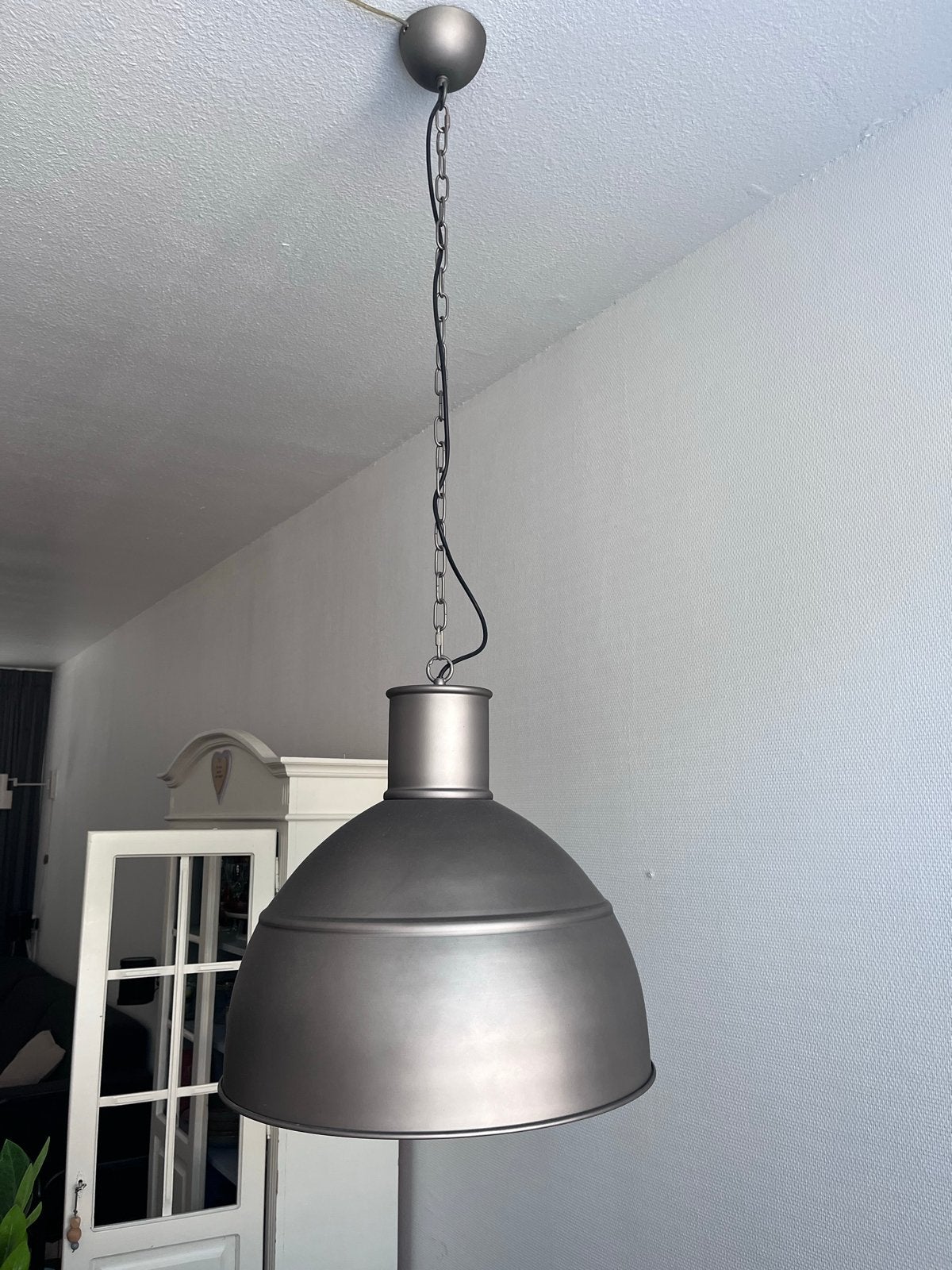 2 Tygo hanglampen Karwei - Industriële stijl, Huis en Inrichting, Ophalen, Zo goed als nieuw, Metaal, E27 (groot)