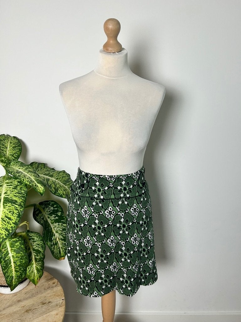 King Louie maat XL groene bloemen Alijn rok 3440, Maat 46/48 (XL) of groter, Ophalen of Verzenden, Zo goed als nieuw, King Louie
