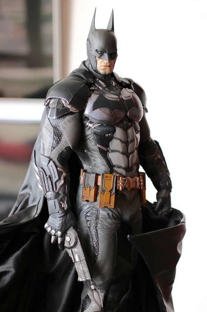 Sideshow Batman Arkham Knight statue Prime 1, Ophalen of Verzenden, Zo goed als nieuw, Film, Beeldje, Replica of Model