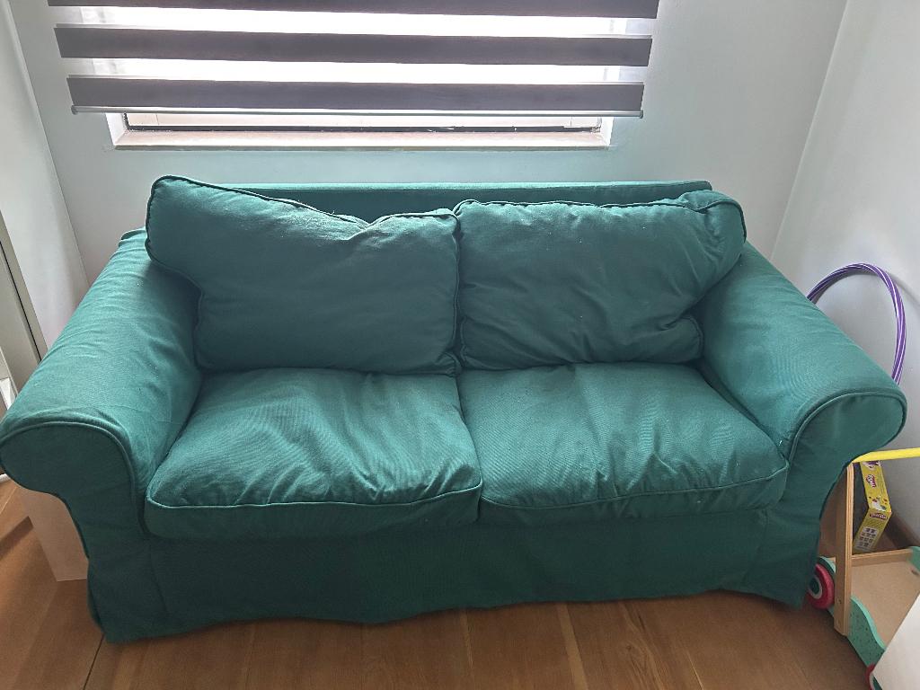 Bank, Huis en Inrichting, Banken | Bankstellen, Ophalen, Gebruikt, 150 tot 200 cm, Tweepersoons