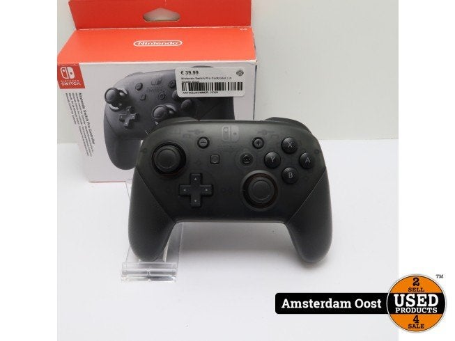 Nintendo Switch Pro Controller | in Goede Staat, Spelcomputers en Games, Nintendo, Zo goed als nieuw, Support@nintendo.com, 11-1 Hokotate-cho, Kamitoba, Minami-ku
Kyoto 601-8501
Japan