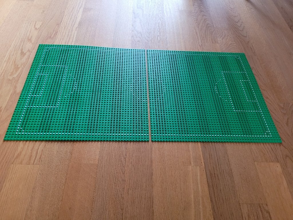 Partij O170=2x Lego grondplaten