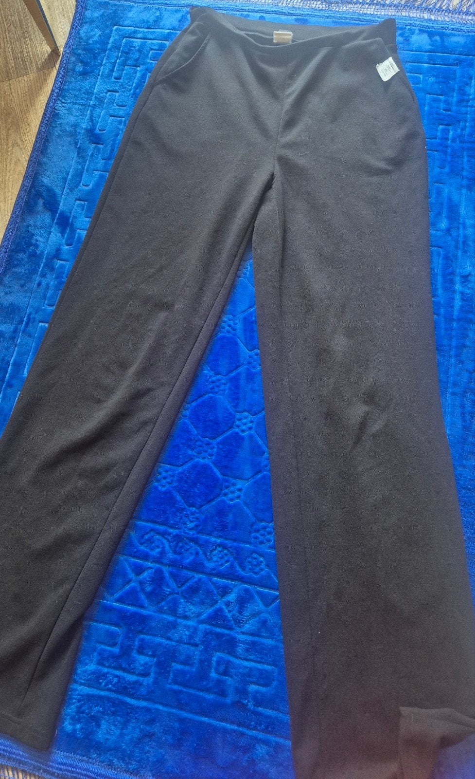 Zwarte Shein broek, maat L, Ophalen, Zwart, Maat 42/44 (L), Nieuw