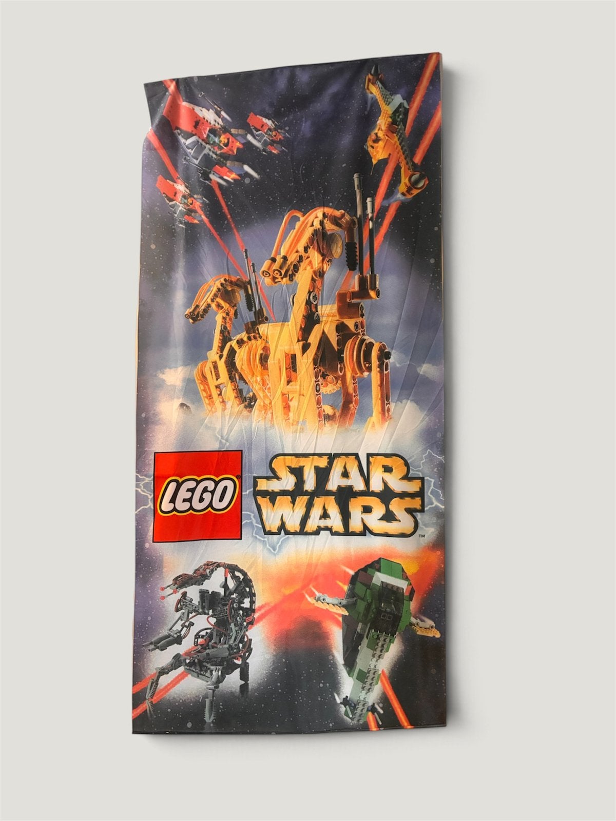 Originele Vintage LEGO Star Wars Winkelbanner (2000), Lego, Onbekend, Ophalen of Verzenden, Onbekend