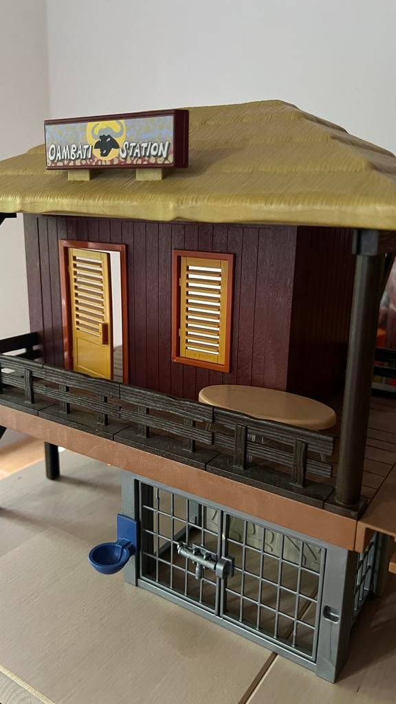 Playmobil Oambati Ranger Station 6936 - Safari Avontuur, Ophalen, Gebruikt, Los playmobil