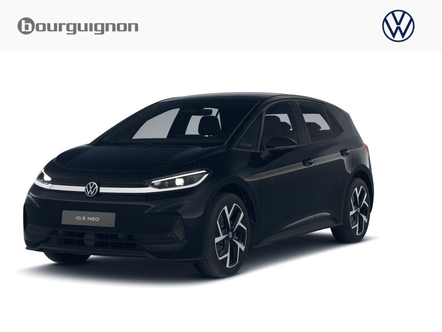 Volkswagen ID.3 Neo Life 61 kWh 190 PK | Achteruitrij Camera, Automaat, Zwart, 190 pk, Zwart