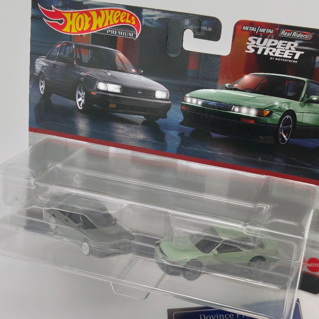 Hot Wheels Premium 1:64 Nissan Sentra SE-R+Nissan Silvia S13, Ophalen of Verzenden, Nieuw, Auto