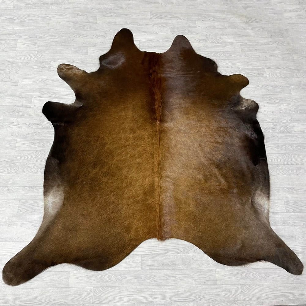 Koeienhuid bruin zwart 225x205cm | Lederstore, Landelijk, modern, Scandinavisch, industrieel, 200 cm of meer, Zwart, Overige vormen
