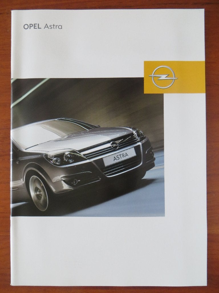 Opel Astra (2005) met 2 bijlagen, Ophalen of Verzenden, Nieuw, Opel