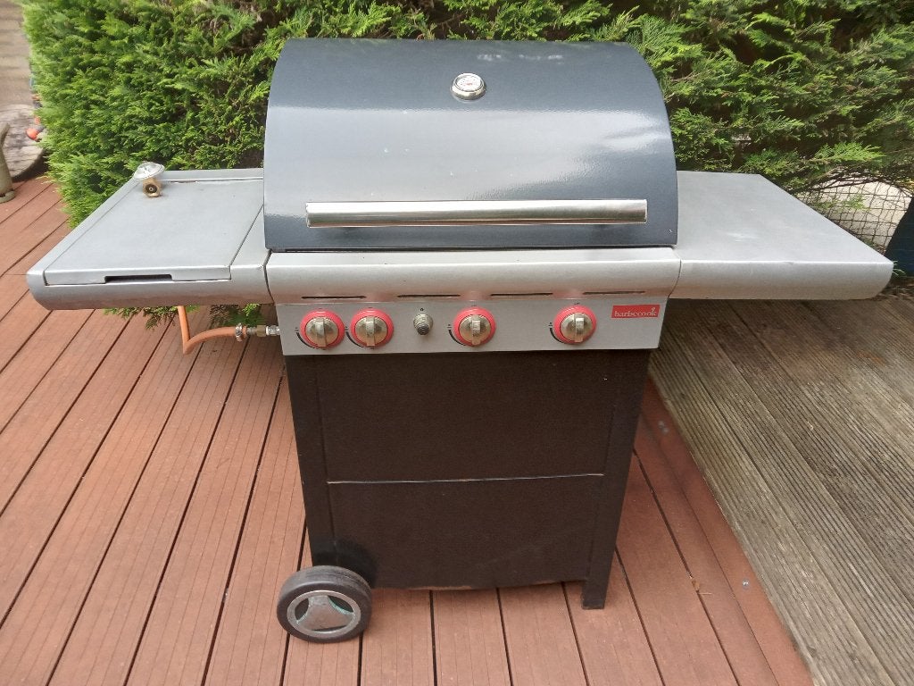 Gasbarbecue  plus gasfles, Ophalen, Gebruikt, Barbecook