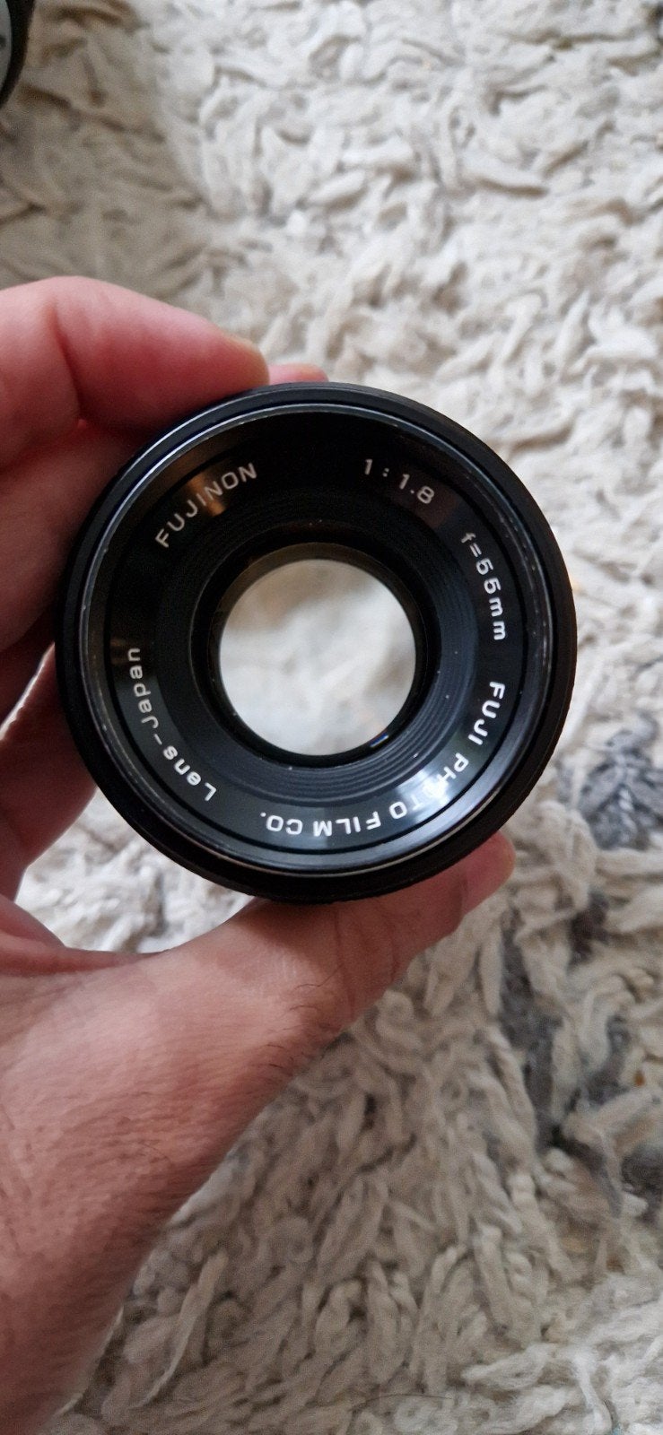 Fujinon EBC 55mm f1.8 M42 lens in uitstekende staat, Ophalen of Verzenden