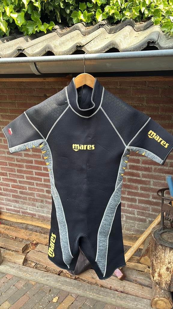 Mares  Balboa shorty 3 mm maat 4 neopreen, Watersport en Boten, Ophalen of Verzenden, Gebruikt, Duikpak