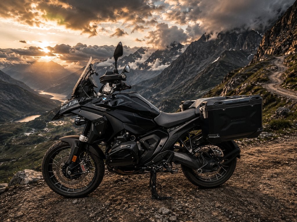 BMW R1300GS R 1300 GS Triple Black Wilbers Akra koffers vol, 2 cilinders, Occasion, Motorrijbewijs A, Meer dan 35 kW