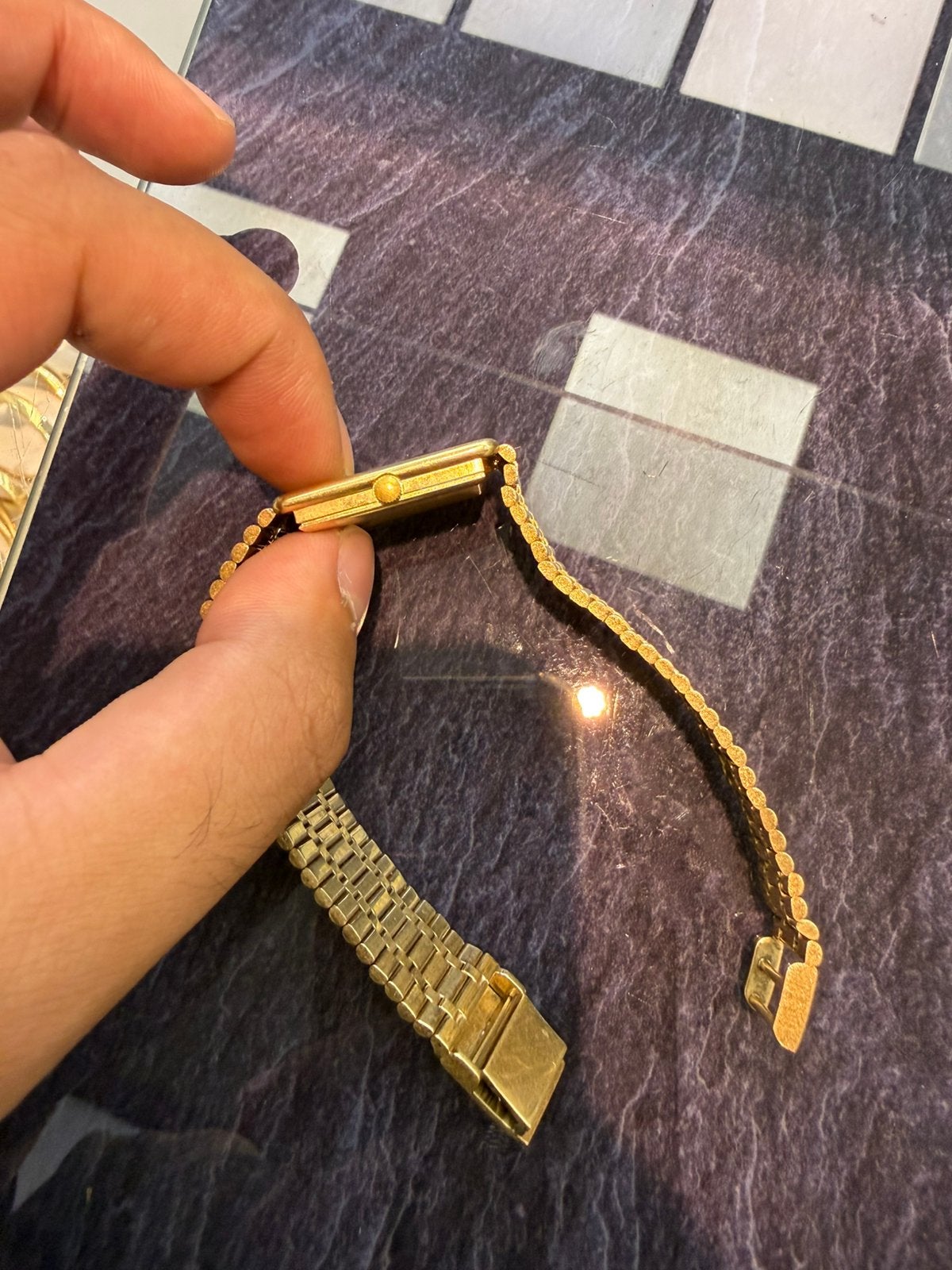 Foto 9 van 14k gouden massieve bernard & Piot horloge antiek 59 gram