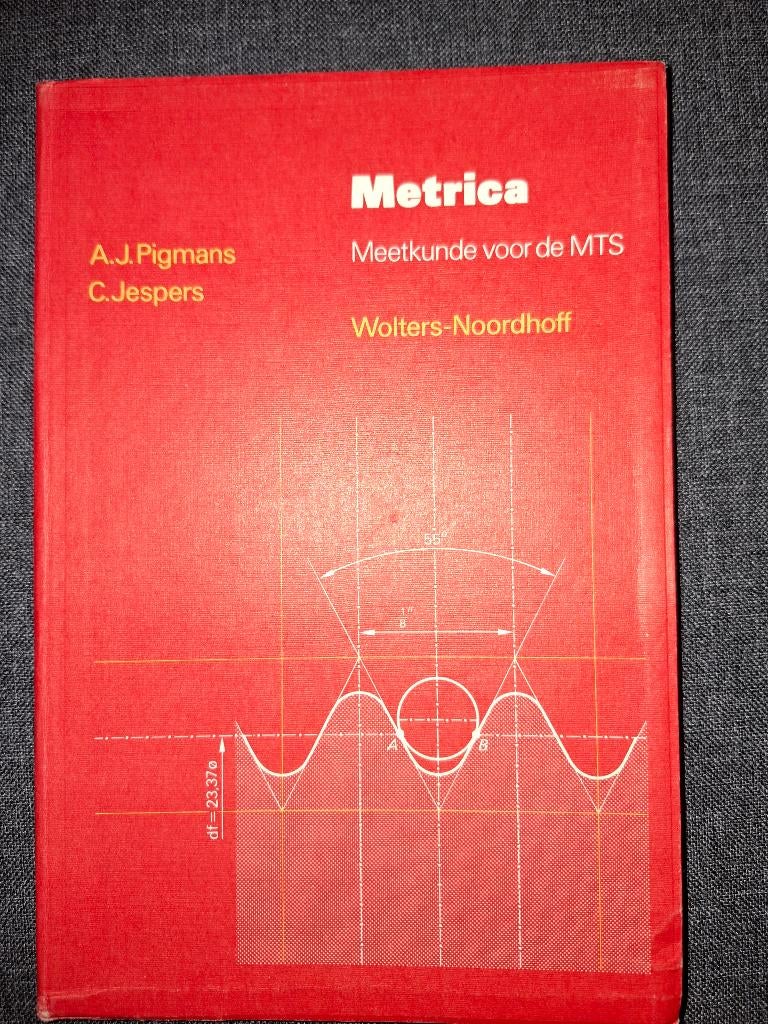 boek: Metrica, Zo goed als nieuw, Pigmans en Jespers, Beta, HBO