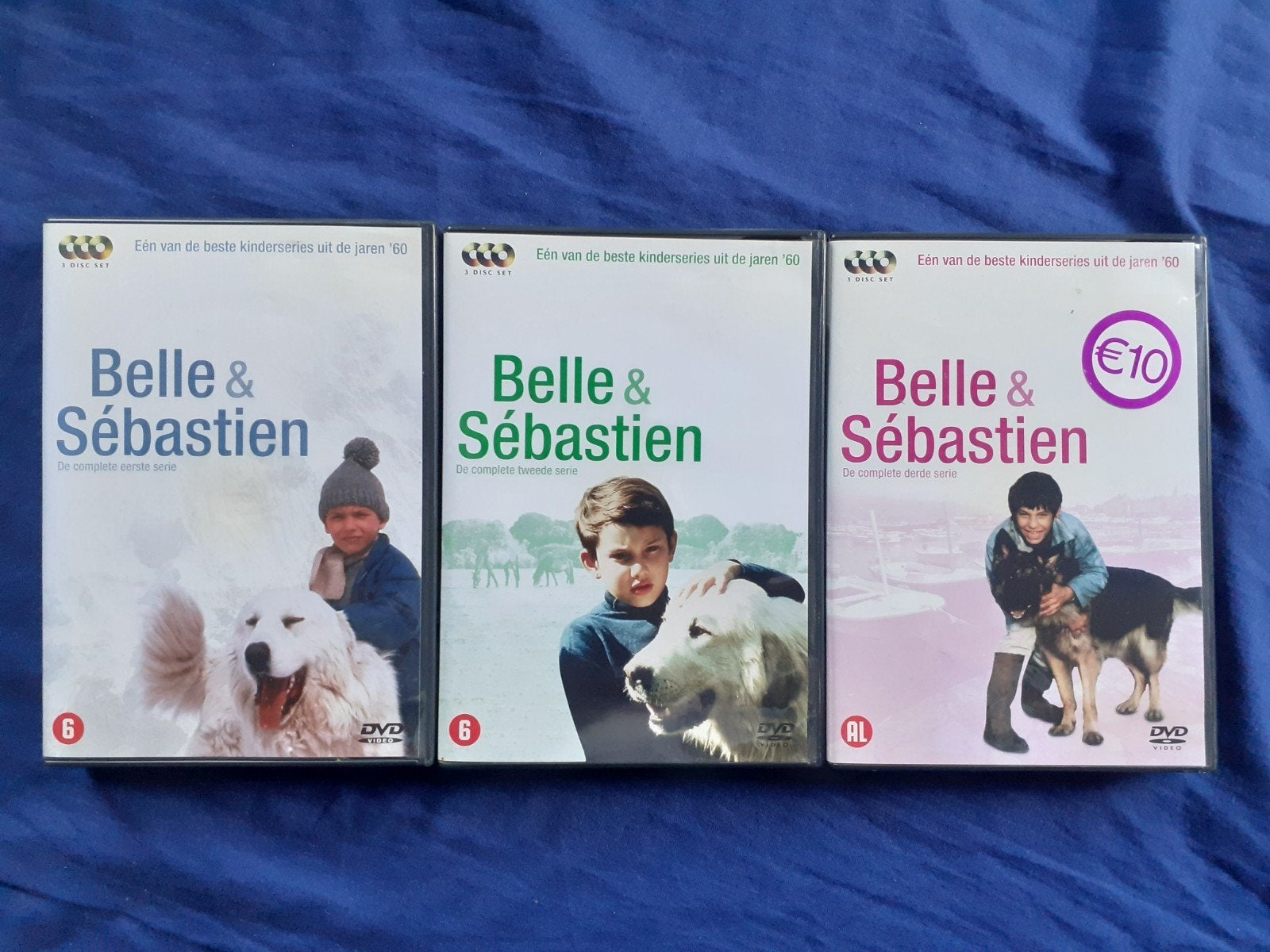 Belle & Sébastien - De complete serie (DVD Boxset), Gebruikt, Nederlands, Tv-serie, Vanaf 6 jaar