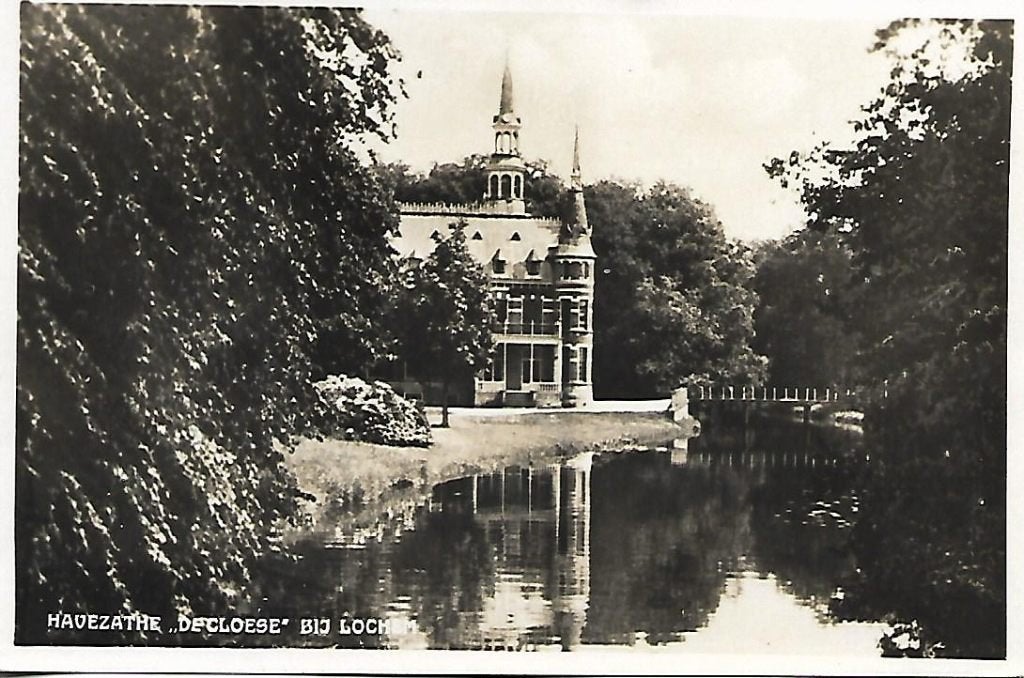 Lochem- -Havezathe "De Cloese"., Verzenden, 1920 tot 1940, Gelopen, Gelderland