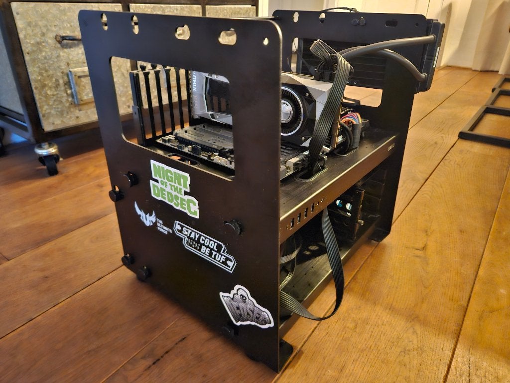 Game pc, case mod. T170(1151)i56600K/1080ti/16gb/ssd/750w, Computers en Software, Ophalen, Gebruikt, Zelf gebouwde pc, SSD