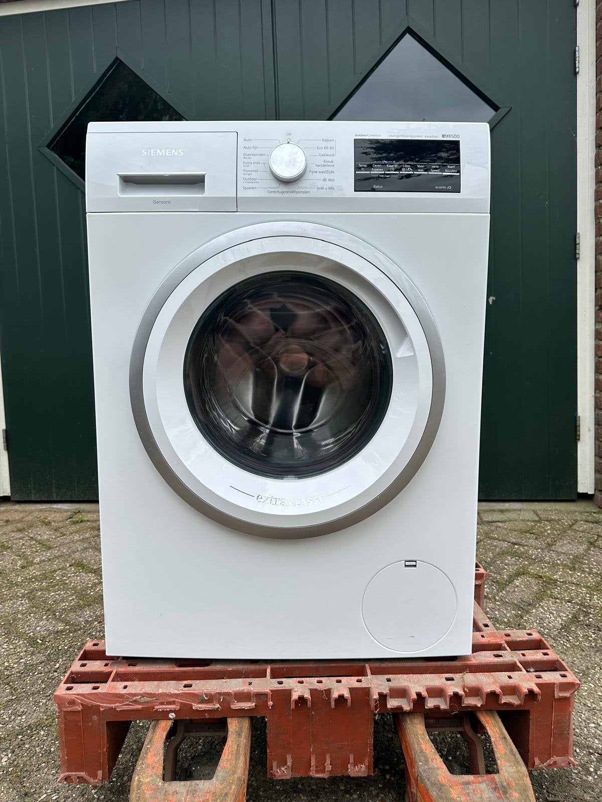 Wasmachine Siemens IQ 500, Witgoed en Apparatuur, Wasmachines, 1200 tot 1600 toeren, Ophalen of Verzenden, Zo goed als nieuw, Voorlader