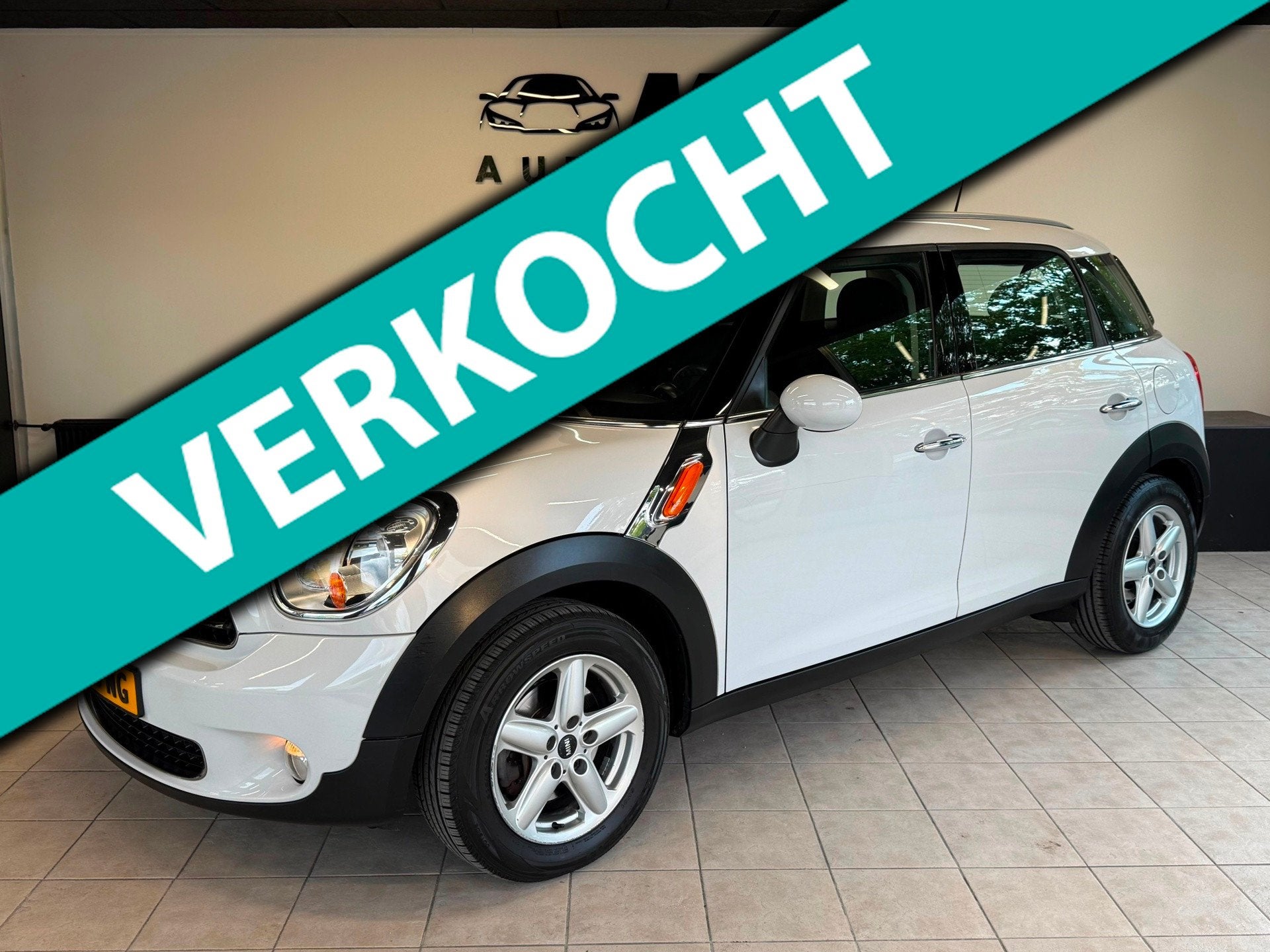 Mini Countryman 1.6 Cooper D Chili 2013 ECC/NAVI/LMV/APK/NAP, Auto's, Voorwielaandrijving, Euro 5, Gebruikt, Leder en Stof