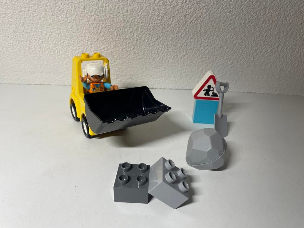 Duplo 10930 Bulldozer/Ger.v. alwies.derksen, Ophalen of Verzenden, Gebruikt, Complete set, Duplo
