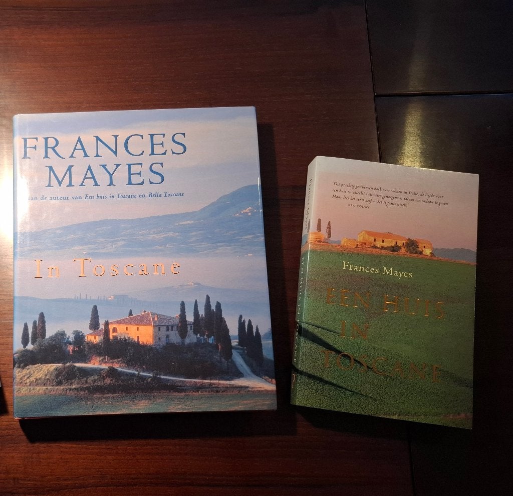 Twee boeken van Frances Mayes over Toscane (gesigneerd), Ophalen of Verzenden, Gelezen, Frances Mayes, Europa
