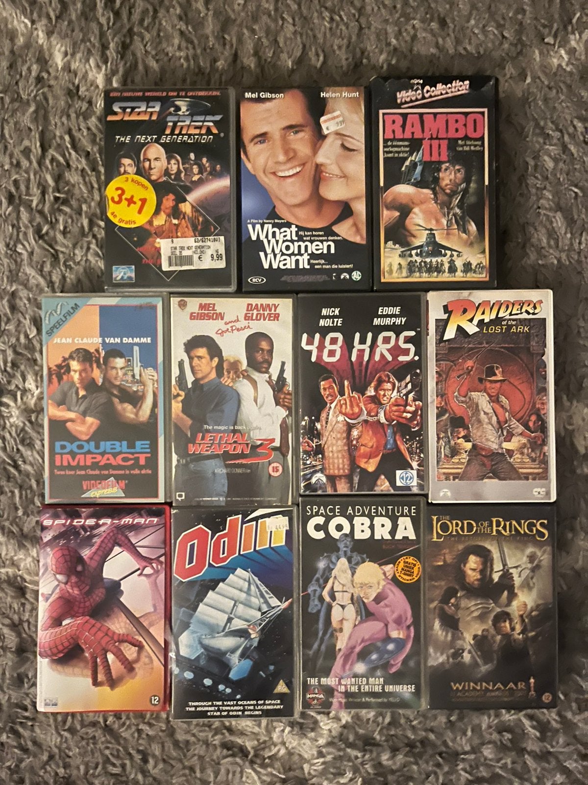 VHS-films: €3,99 per stuk, 2+1 GRATIS, Cd's en Dvd's, VHS | Film, Vanaf 16 jaar, Ophalen of Verzenden, Gebruikt, Actie en Avontuur