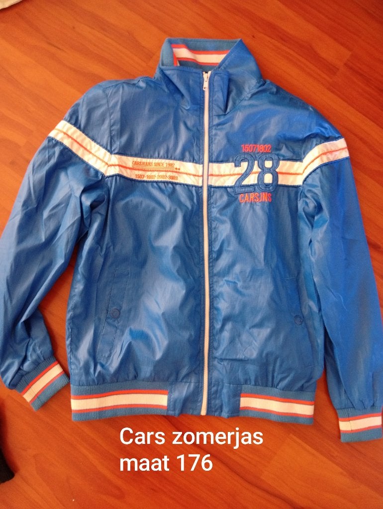 Jongens zomerjas Cars maat 176, Ophalen of Verzenden, Zo goed als nieuw, Jongen, Jas