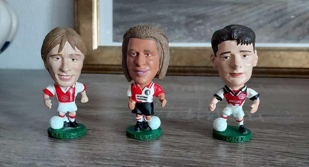 Voetbal poppetjes, Ophalen of Verzenden, Zo goed als nieuw