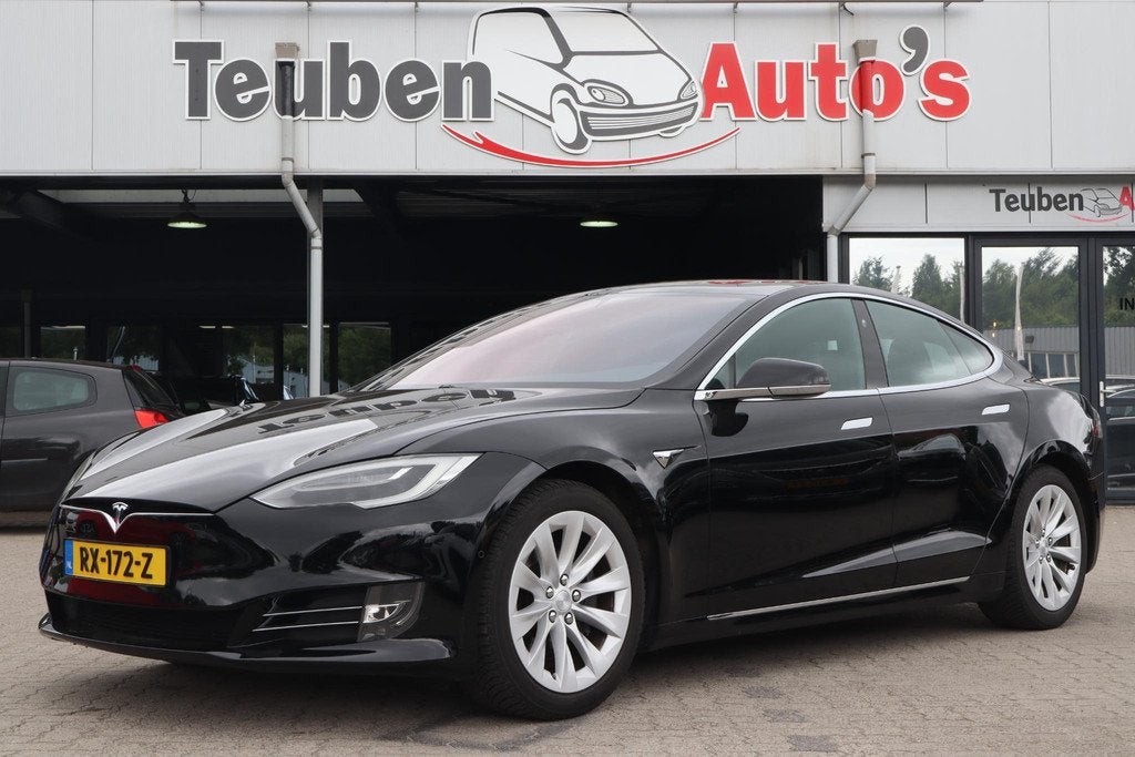 Tesla Model S 75D Base | SOH 83,3 % | Computer 2.5 | Panoram, Auto's, Tesla, Bedrijf, Te koop, Model S, 4x4, ABS, Achteruitrijcamera