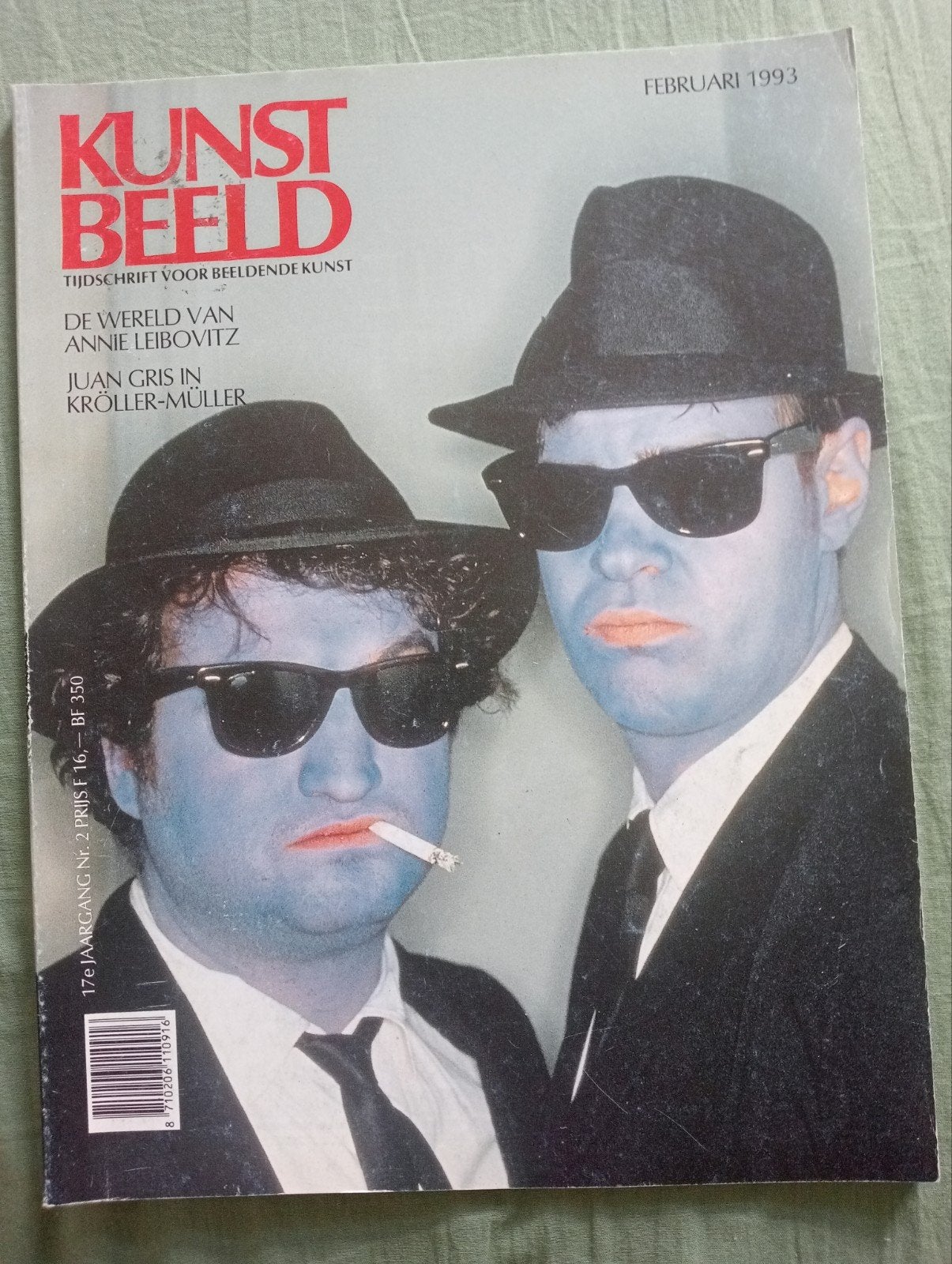 Kunst Beeld Tijdschrift - Februari 1993 - Blues Brothers, Ophalen of Verzenden, Gelezen, Muziek, Film of Tv