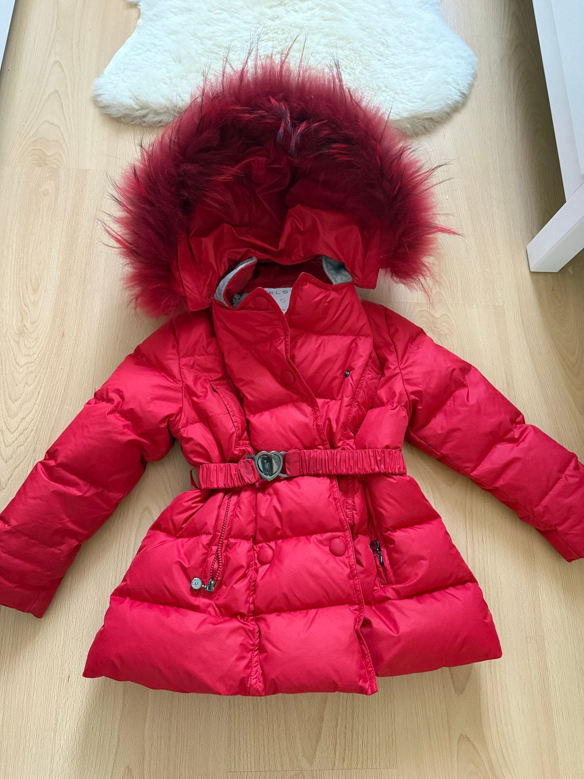 Elsy winterjas maat 98 (2-3 jaar) - Zeer nette staat, Kinderen en Baby's, Ophalen of Verzenden, Zo goed als nieuw, Meisje, Jas