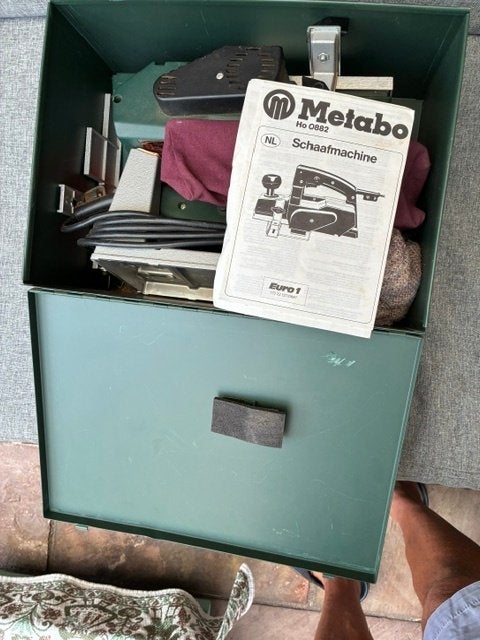 Schaafmachine Metabo 0882, Ophalen, Gebruikt, Elektrisch