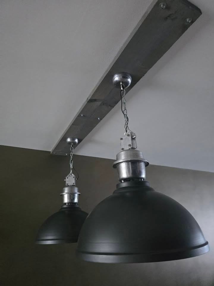 robuuste disign hanglamp, Ophalen