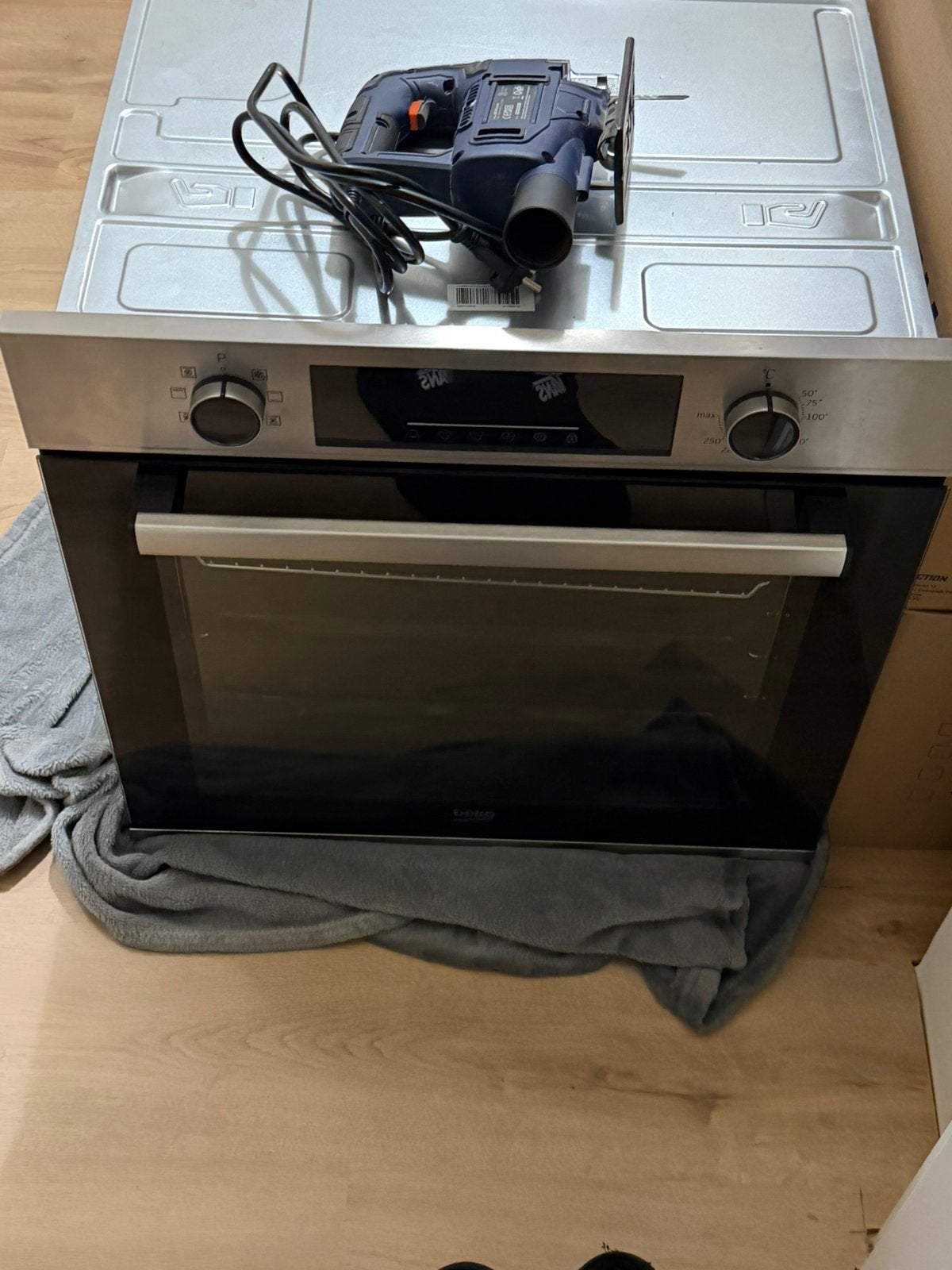 Bbim12300xd beko inbouwoven nieuw nooit gebruikt, Witgoed en Apparatuur, Ovens, Ophalen, Zo goed als nieuw