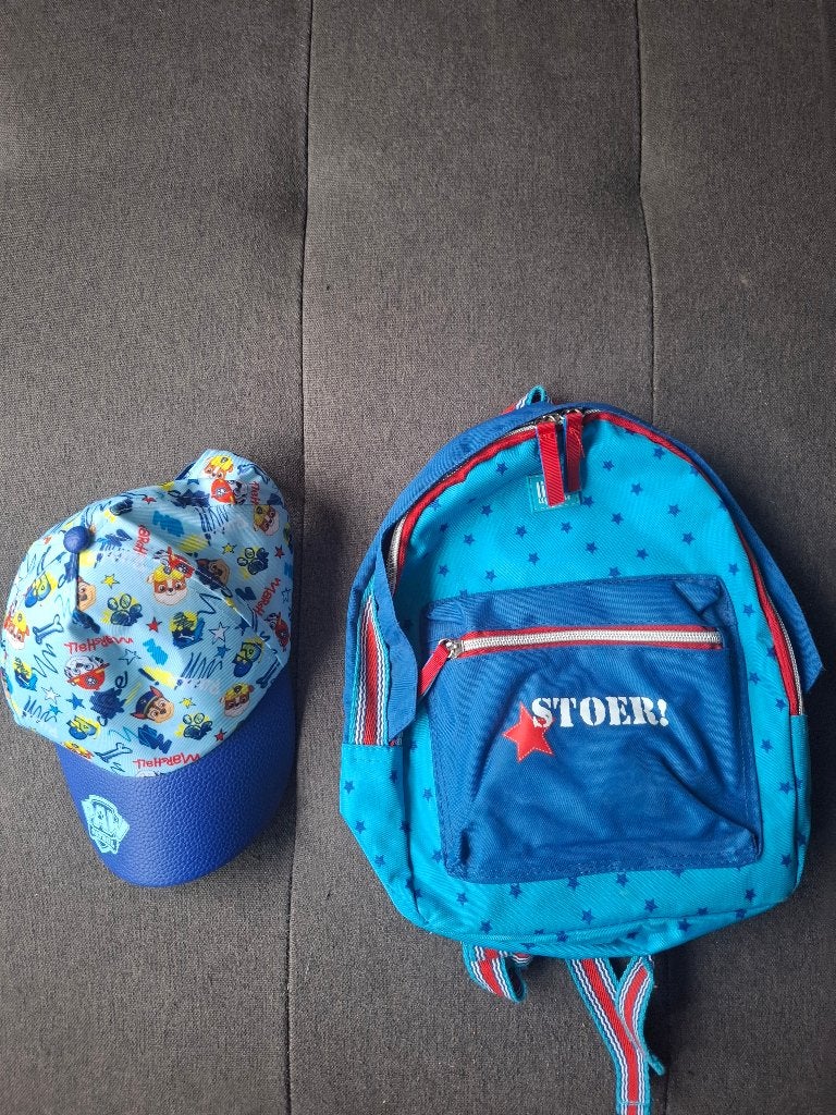 Kinder rugtas stoer, Sieraden, Tassen en Uiterlijk, Tassen | Rugtassen, Ophalen of Verzenden, Zo goed als nieuw, Overige merken